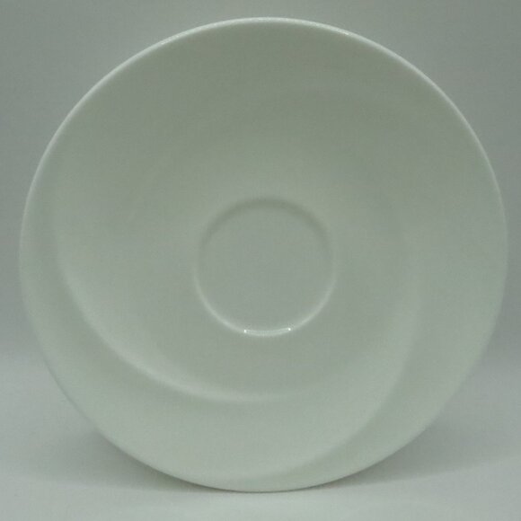 Wedgwood Solar Saucer Orphan Replacement White Shape 225 - Picture 1 of 2